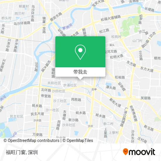 福旺门窗地图