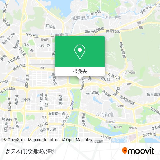梦天木门(欧洲城)地图