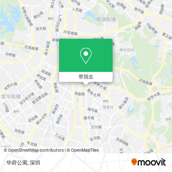 华府公寓地图