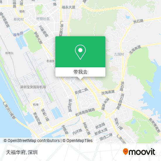 天福华府地图