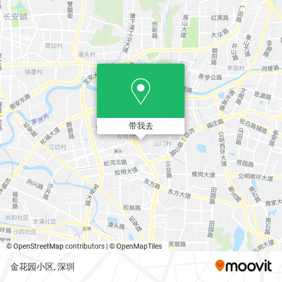 金花园小区地图