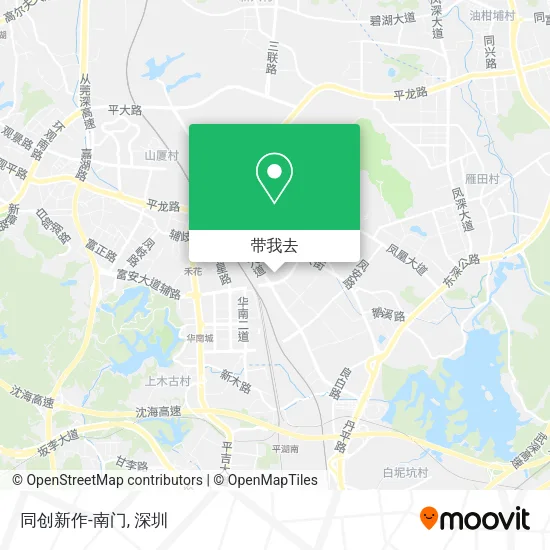 同创新作-南门地图