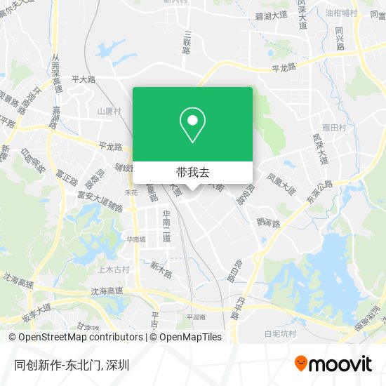 同创新作-东北门地图