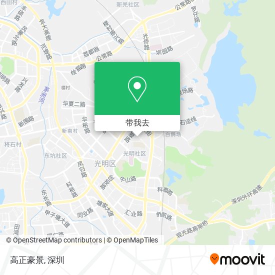高正豪景地图