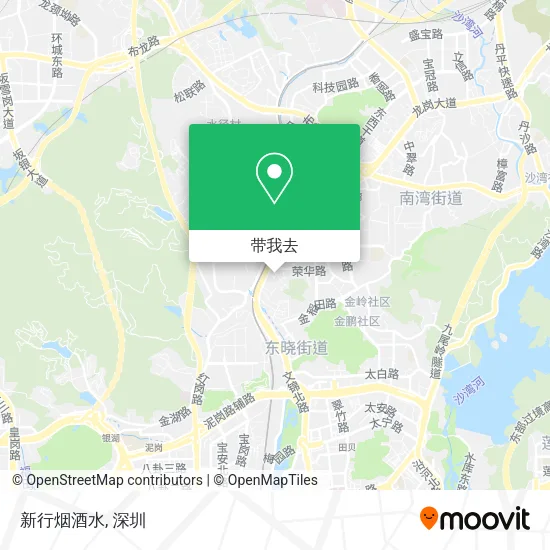 新行烟酒水地图