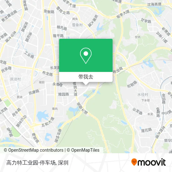 高力特工业园-停车场地图