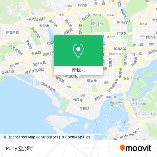 Party 堂地图