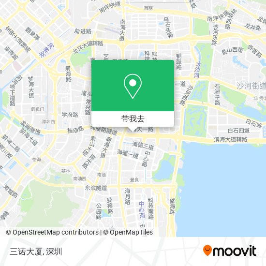 三诺大厦地图
