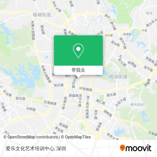 爱乐文化艺术培训中心地图