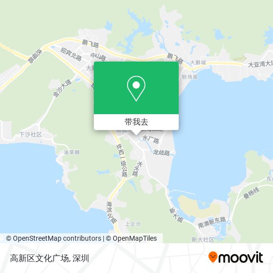 高新区文化广场地图