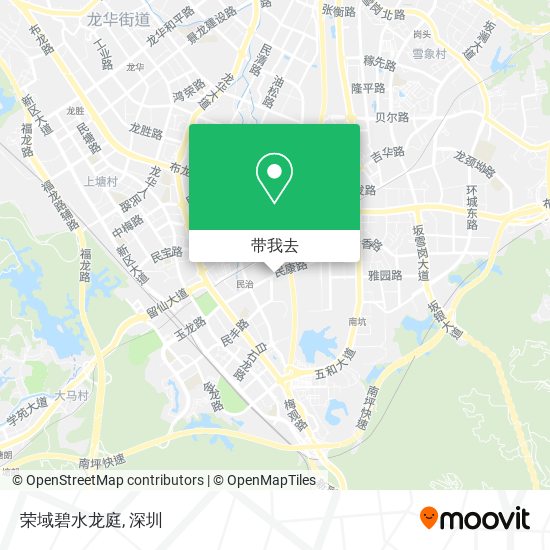 荣域碧水龙庭地图