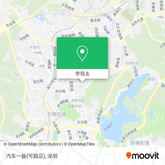 汽车一族(可园店)地图