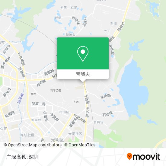 广深高铁地图