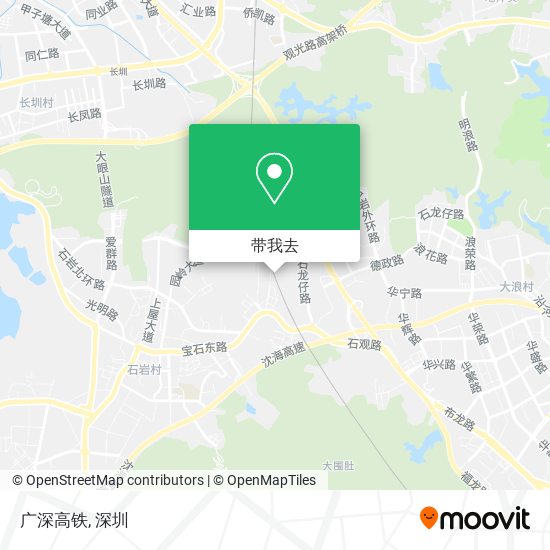 广深高铁地图