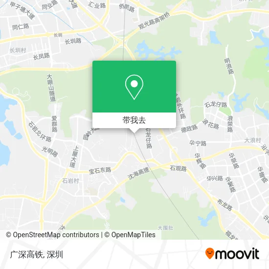 广深高铁地图