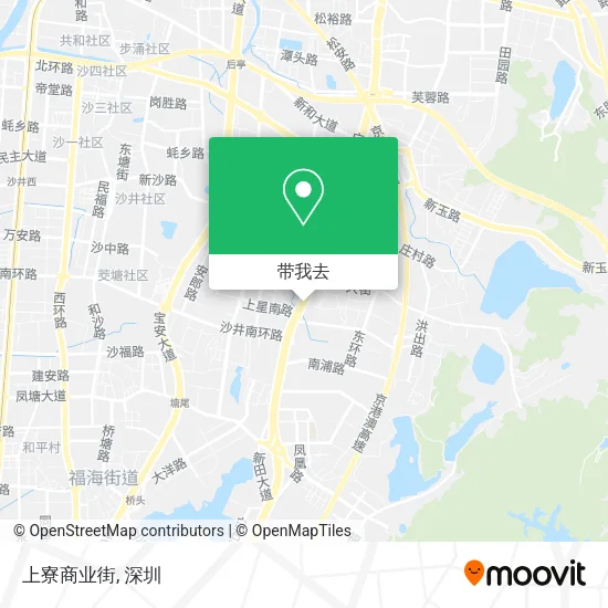 上寮商业街地图