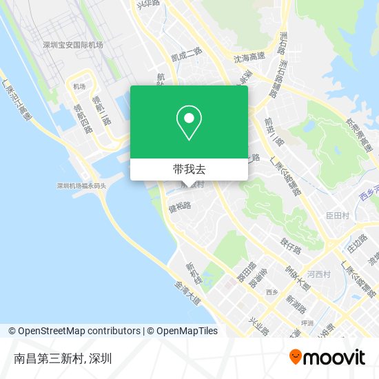 南昌第三新村地图