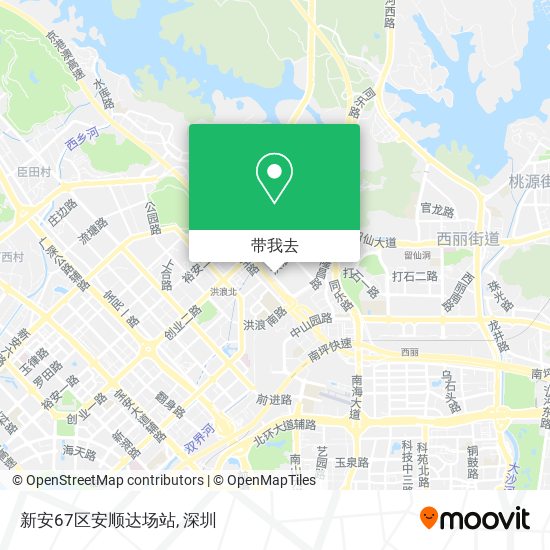 新安67区安顺达场站地图