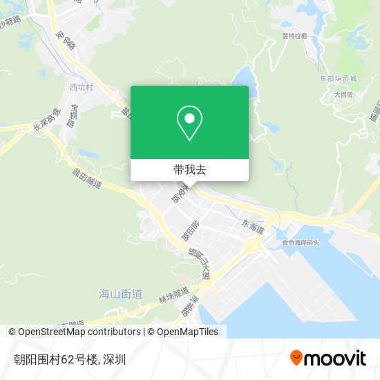 朝阳围村62号楼地图