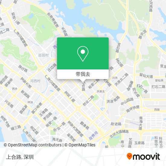 上合路地图