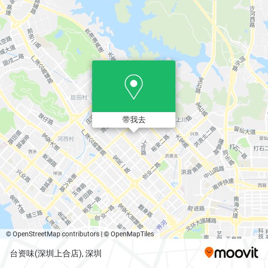 台资味(深圳上合店)地图