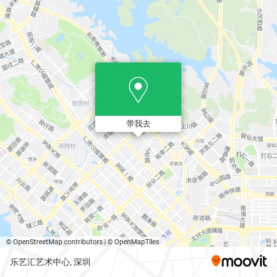 乐艺汇艺术中心地图