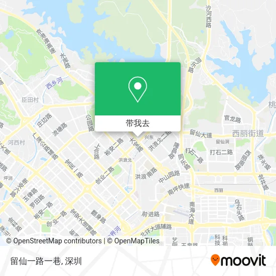 留仙一路一巷地图