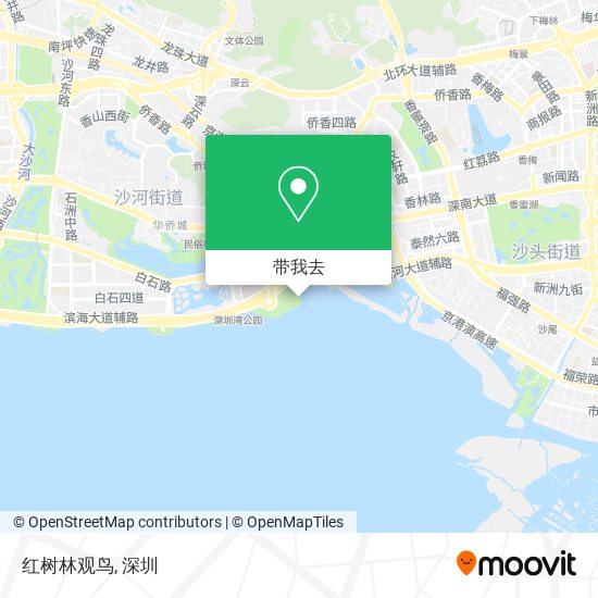 红树林观鸟地图