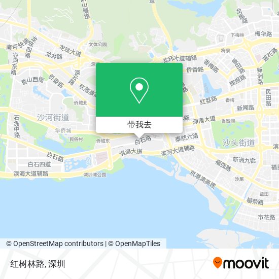 红树林路地图