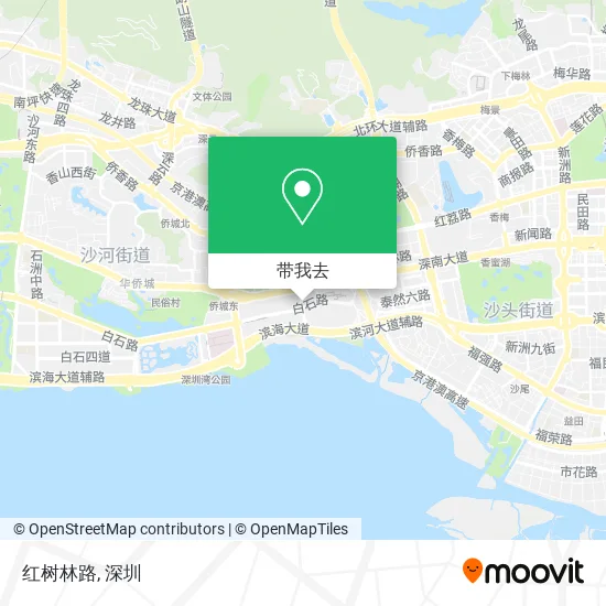 红树林路地图
