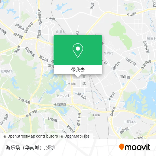 游乐场（华南城）地图