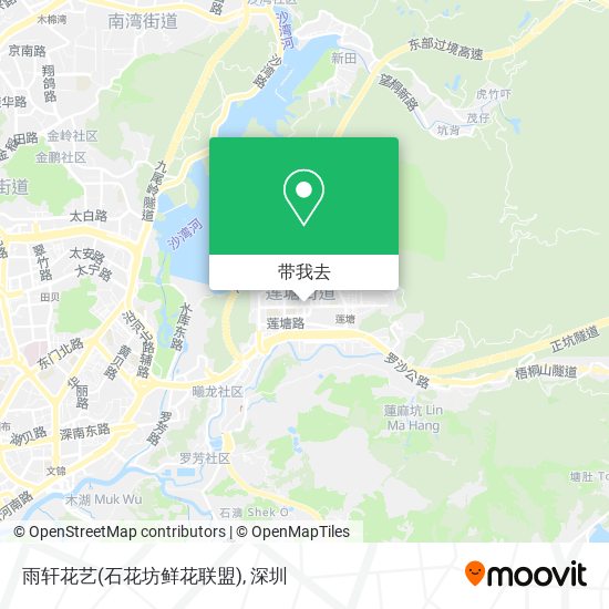 雨轩花艺(石花坊鲜花联盟)地图