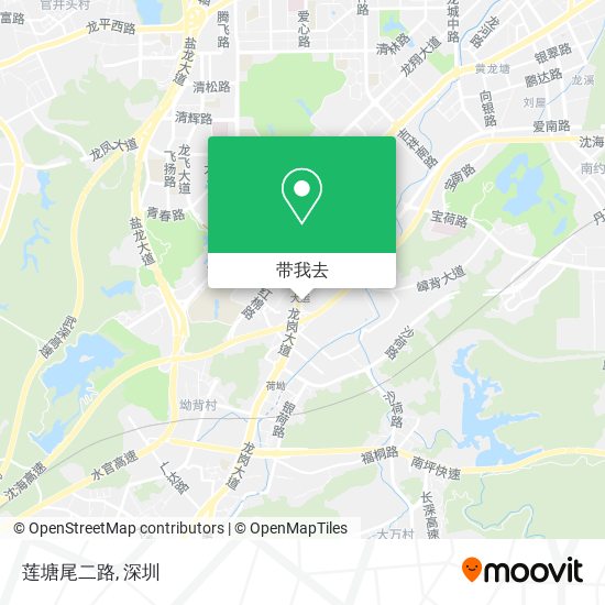 莲塘尾二路地图