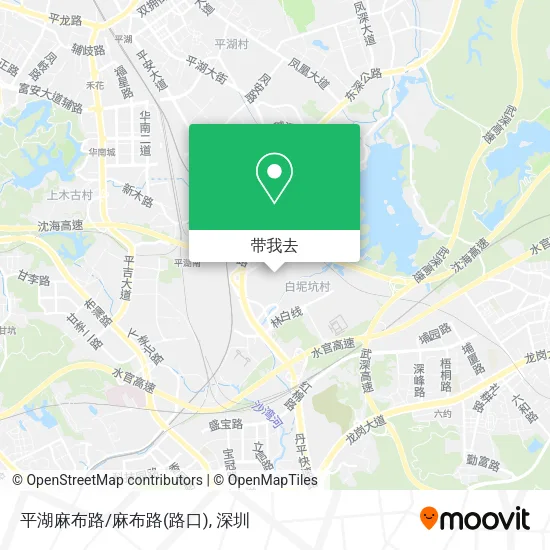 平湖麻布路/麻布路(路口)地图