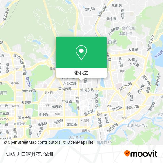 迦缇进口家具荟地图