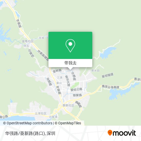 华强路/葵新路(路口)地图