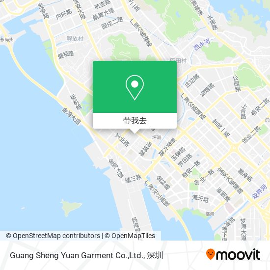 Guang Sheng Yuan Garment Co.,Ltd.地图