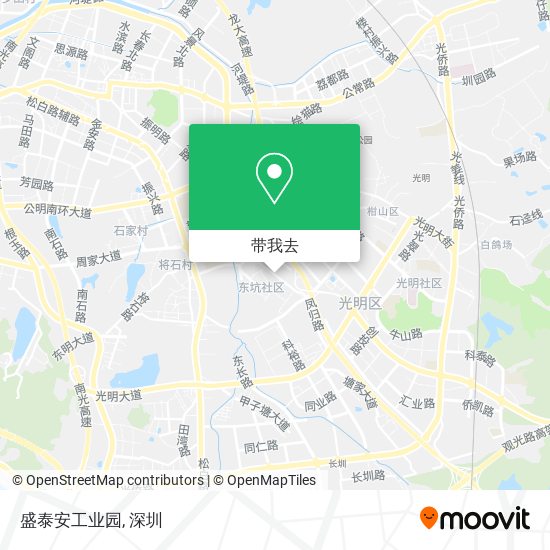 盛泰安工业园地图