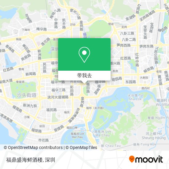 福鼎盛海鲜酒楼地图