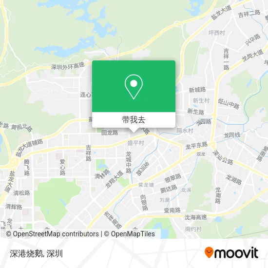 深港烧鹅地图