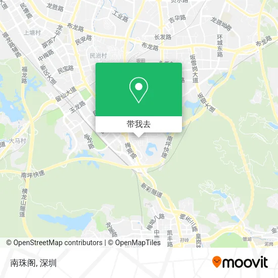 南珠阁地图