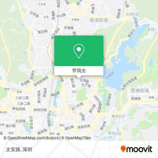 太安路地图