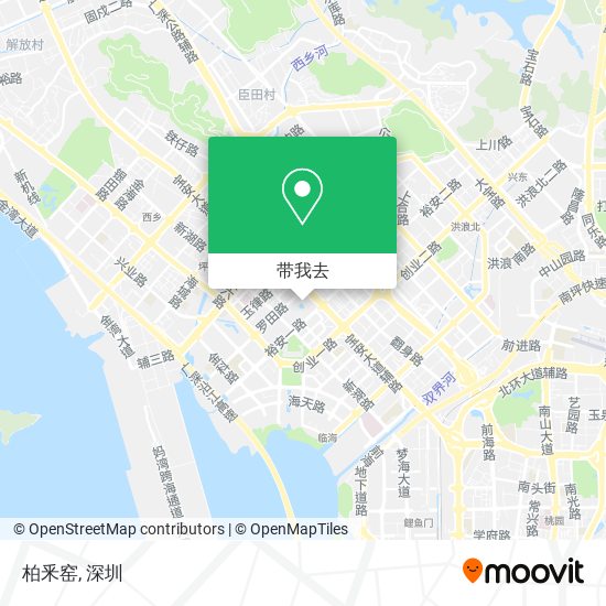 柏釆窑地图