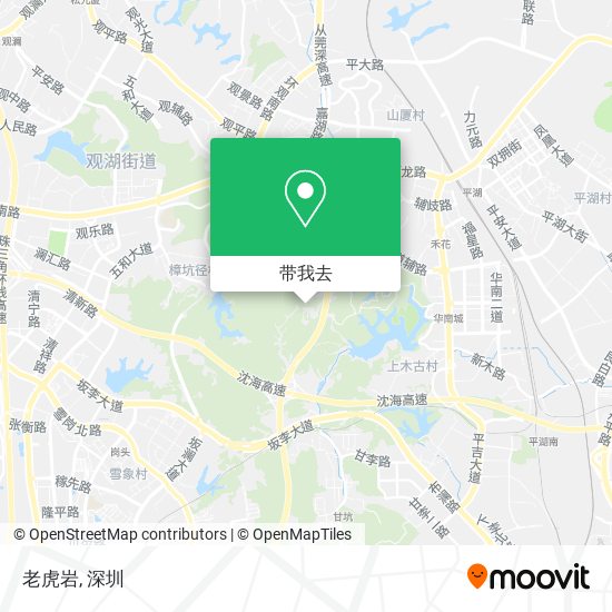 老虎岩地图