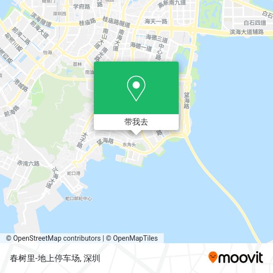 春树里-地上停车场地图