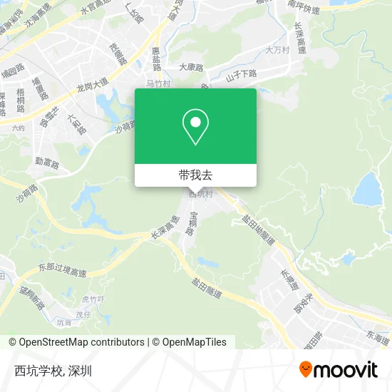 西坑学校地图