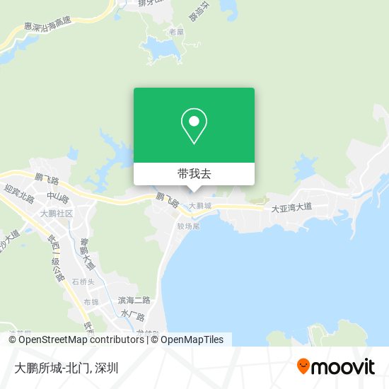 大鹏所城-北门地图