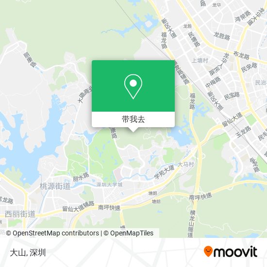 大山地图