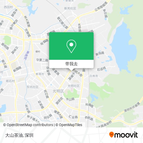 大山茶油地图
