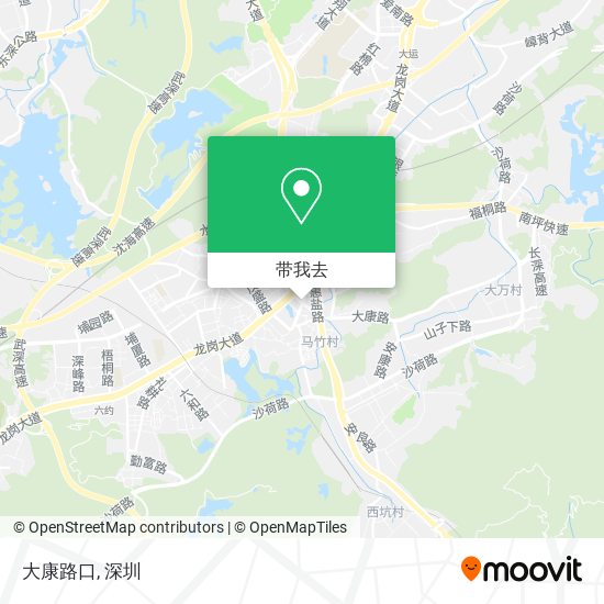 大康路口地图